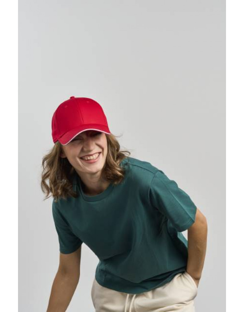 Șapcă sandwich cu 6 panouri